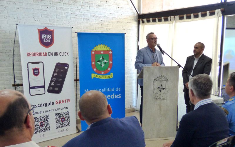 Lanzaron en Salsipuedes el sistema de seguridad IBIS SOS